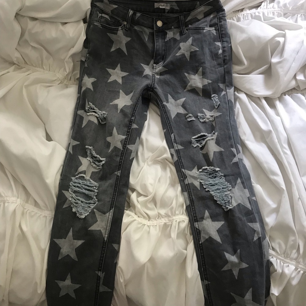 Star Skinny Jeans